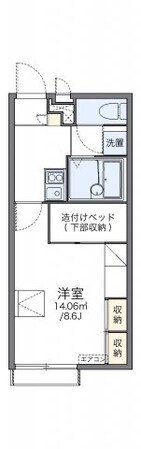 レオパレス甲田の物件間取画像